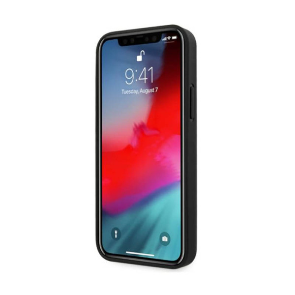 Etui Do iPhone 12 / iPhone 12 Pro BMW Leather Deboss Czarny