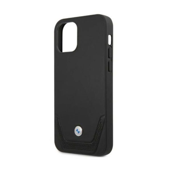 Etui Do iPhone 12 / iPhone 12 Pro BMW Leather Perforate Czarny