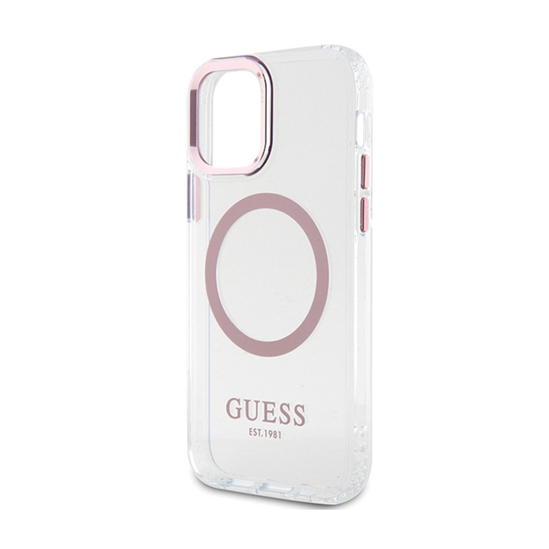 Etui Do iPhone 12 / iPhone 12 Pro Guess Metal...
