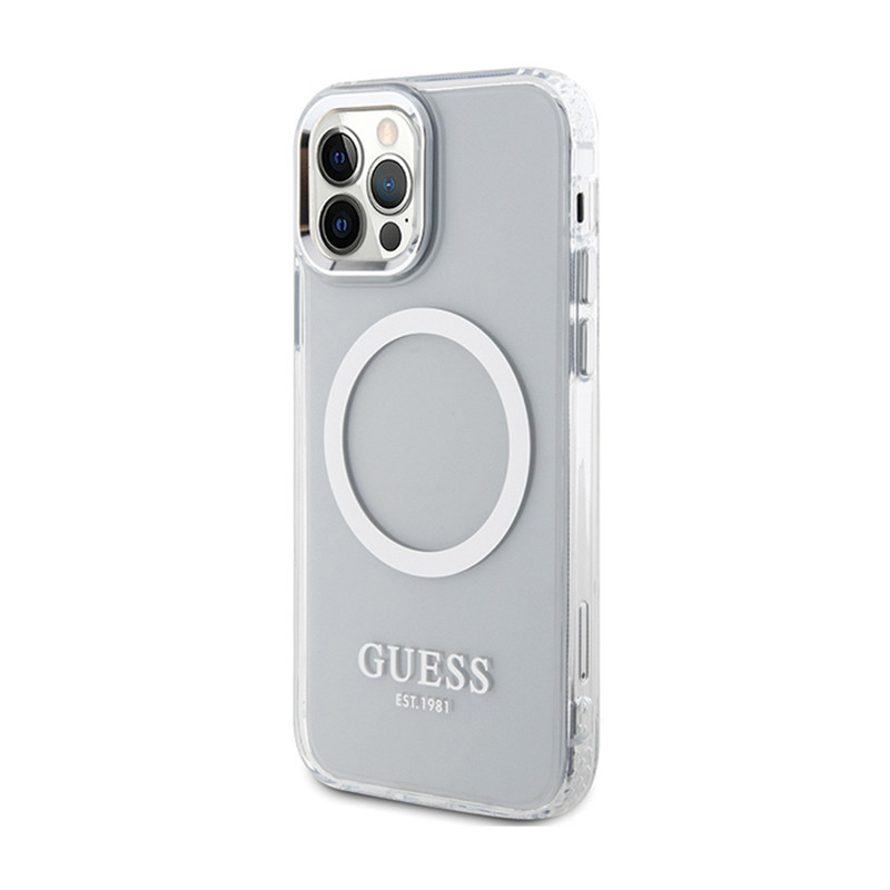 Etui Do iPhone 12 / iPhone 12 Pro Guess Metal...