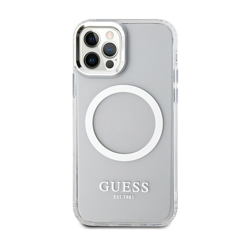 Etui Do iPhone 12 / iPhone 12 Pro Guess Metal...