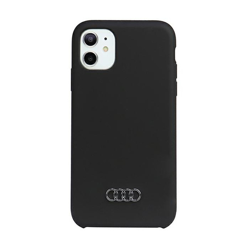Etui Do iPhone 12 / iPhone 12 Pro Audi Silicone Case Czarny