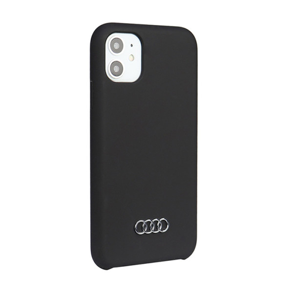 Etui Do iPhone 12 / iPhone 12 Pro Audi Silicone Case Czarny