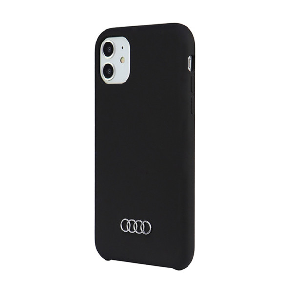 Etui Do iPhone 12 / iPhone 12 Pro Audi Silicone Case Czarny