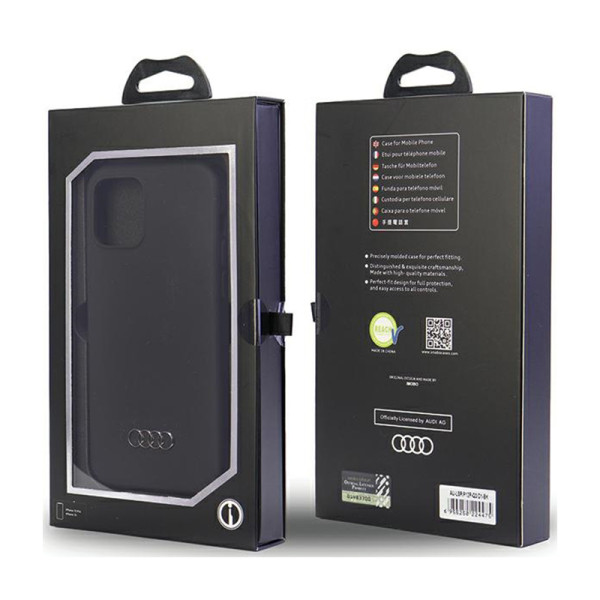 Etui Do iPhone 12 / iPhone 12 Pro Audi Silicone Case Czarny