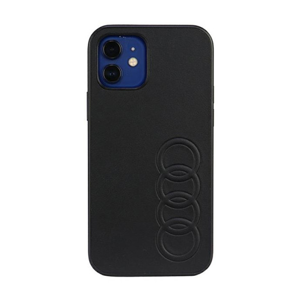 Etui Do iPhone 12 / iPhone 12 Pro Audi Synthetic Leather Czarny