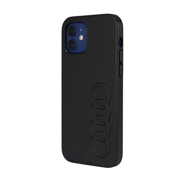 Etui Do iPhone 12 / iPhone 12 Pro Audi Synthetic Leather Czarny