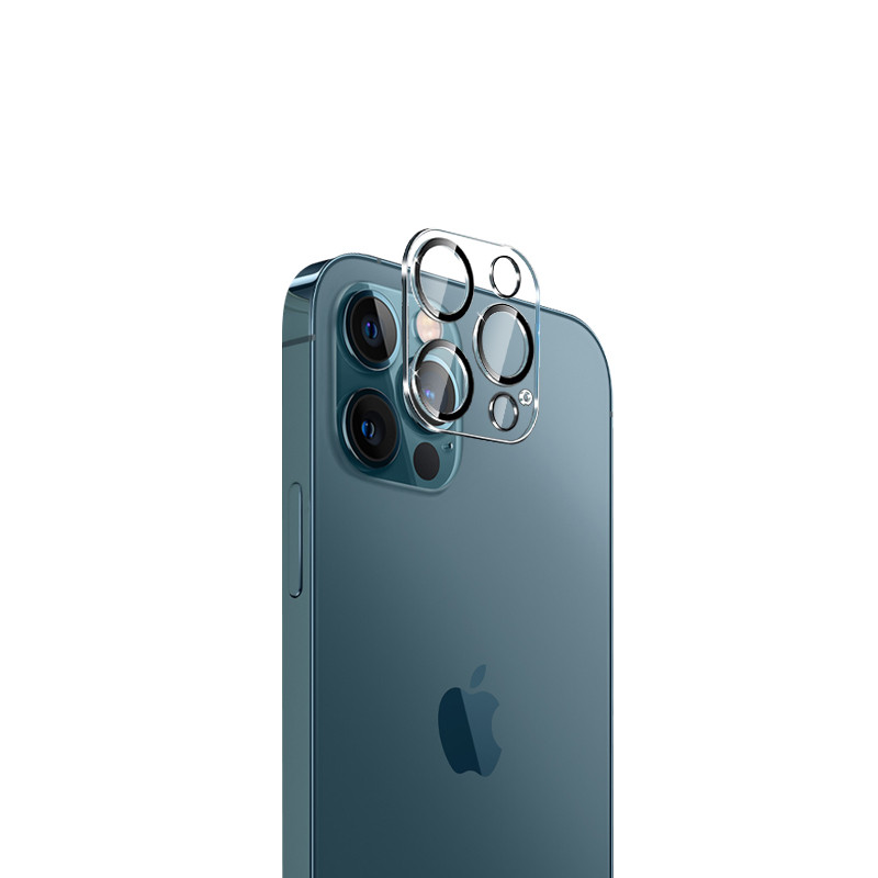 Szkło Na Aparat I Obiektyw iPhone 12 Pro Crong Lens Shield