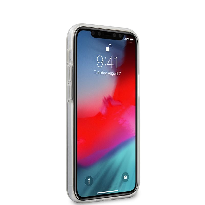 Etui Do iPhone 12 Mini Guess Triangle Logo Czarny