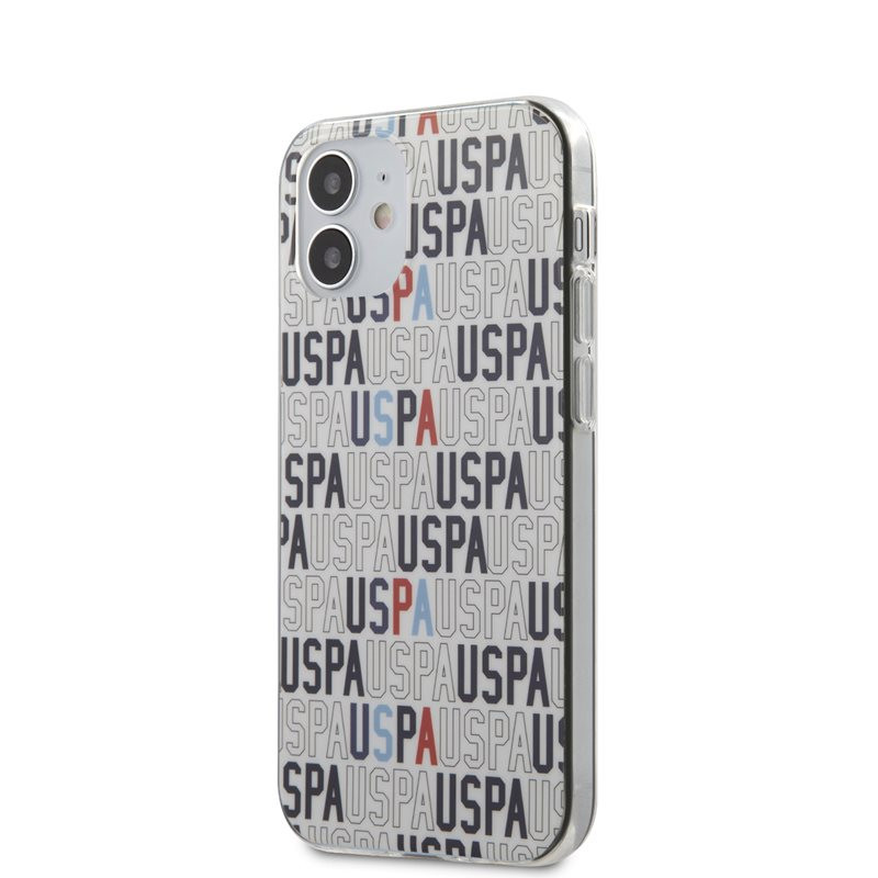 Etui Do iPhone 12 Mini Us Polo Assn Logo Mania Biały