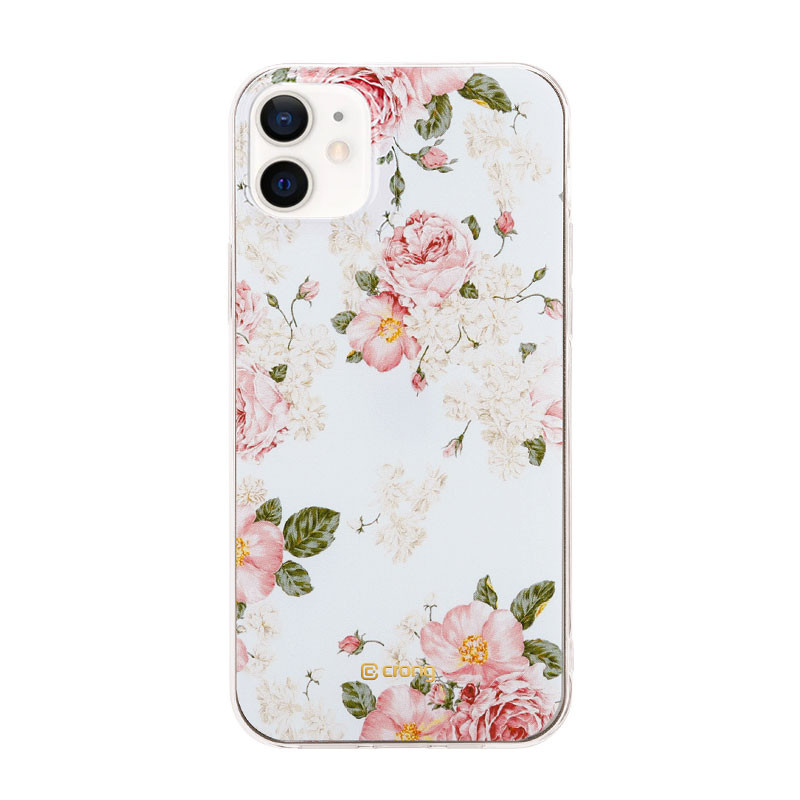 Etui Do iPhone 12 Mini Crong Flower Case Biały