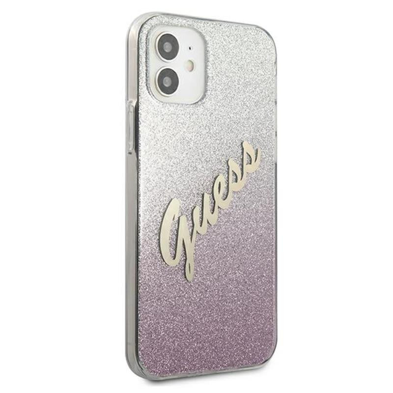 Etui Do iPhone 12 Mini Guess Glitter Gradient...