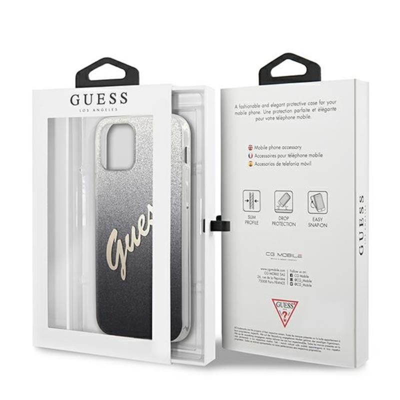 Etui Do iPhone 12 Mini Guess Glitter Gradient...