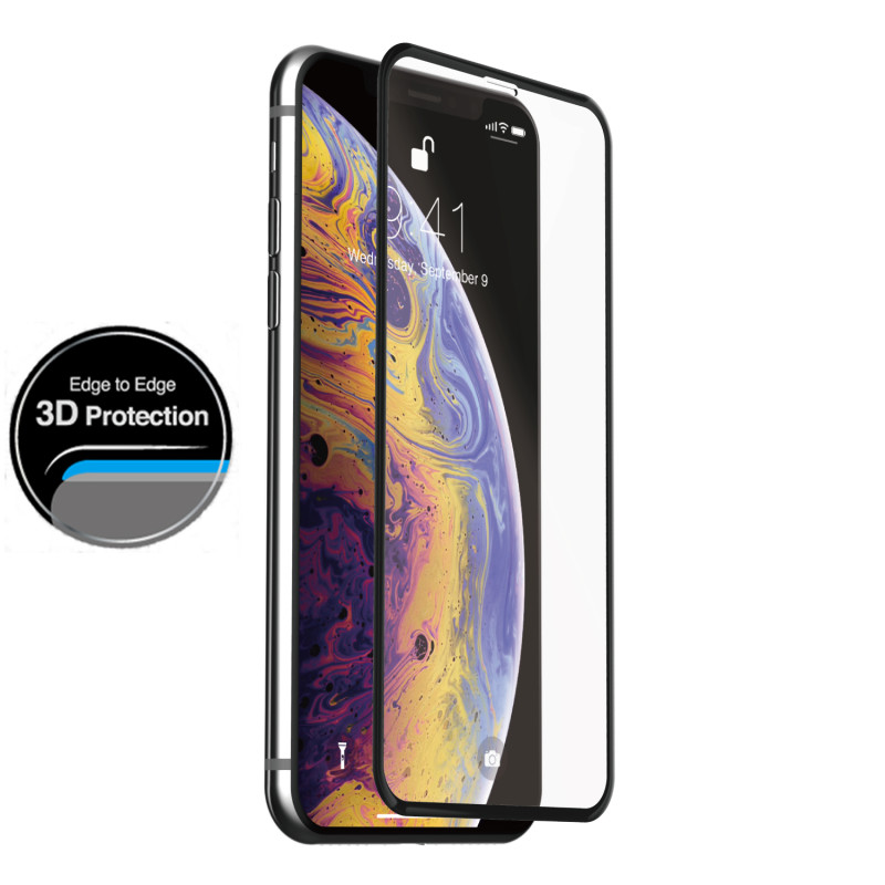 Szkło Ochronne Hartowane iPhone 11 Pro Max / Xs Max Just Mobile Xkin 3D Tempered Glass Screen Protector