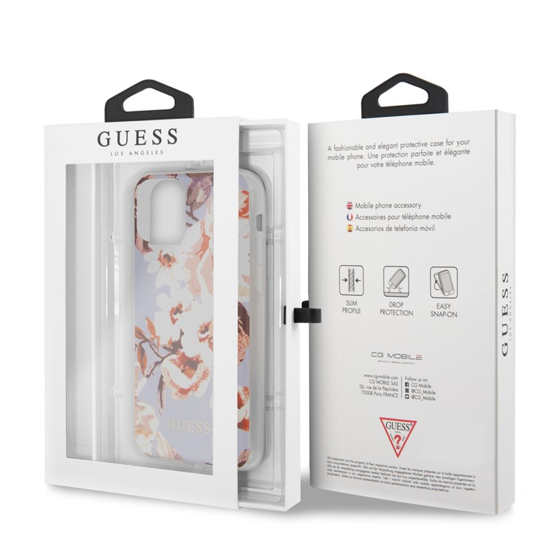 Etui Do iPhone 11 Pro Max Guess Flower Shiny...