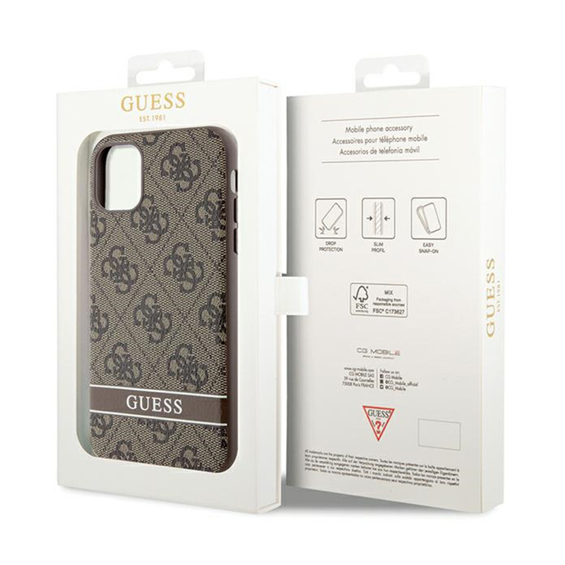 Etui Do iPhone 11 / iPhone XR Guess 4G Printed...