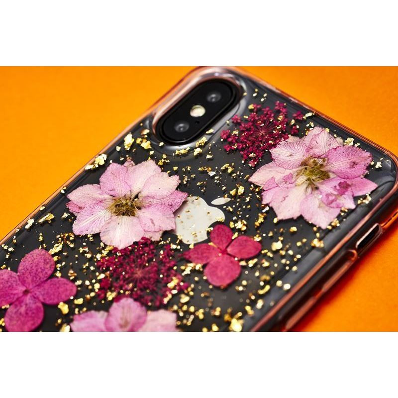 Etui Do iPhone XR ( Prawdziwe Płatki Kwiatów...