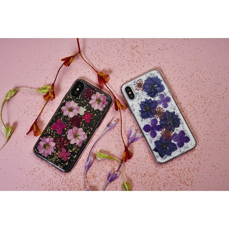 Etui Do iPhone XR ( Prawdziwe Płatki Kwiatów...
