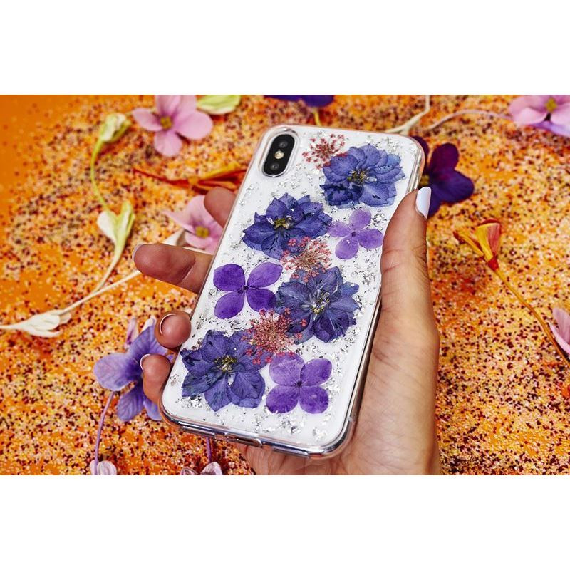 Etui Do iPhone XR ( Prawdziwe Płatki Kwiatów...
