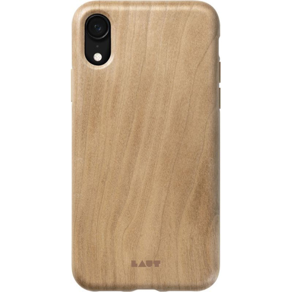 Etui Do iPhone XR Z Prawdziwego Drewna Laut Pinnacle Brązowy