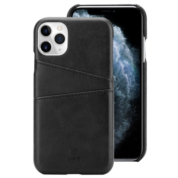 Etui Do iPhone 11 Pro Z Kieszeniami Crong Neat Cover Czarny