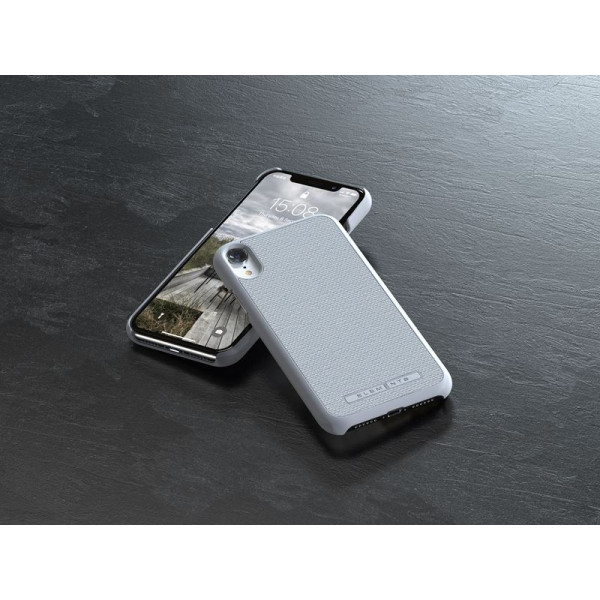 Etui Materiałowe Do iPhone XR Nordic Elements Original Idun Szary