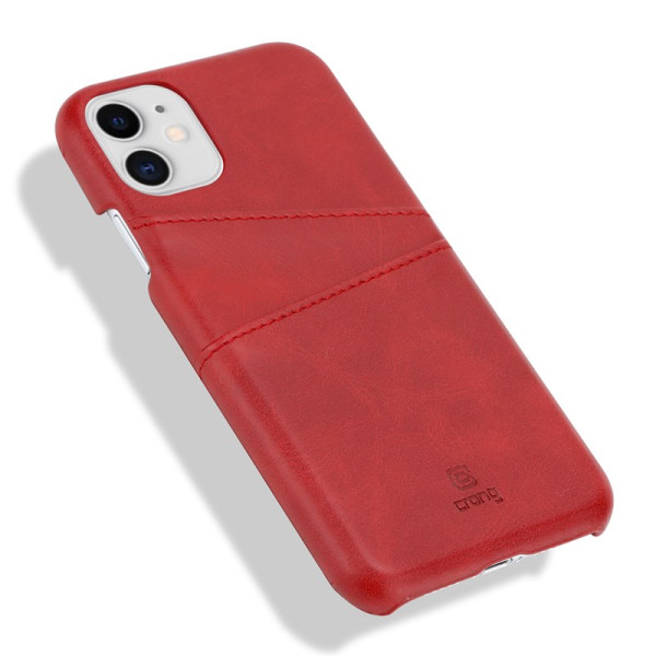 Etui DoiPhone 11 Pro Z Kieszeniami Crong Neat Cover Czerwony