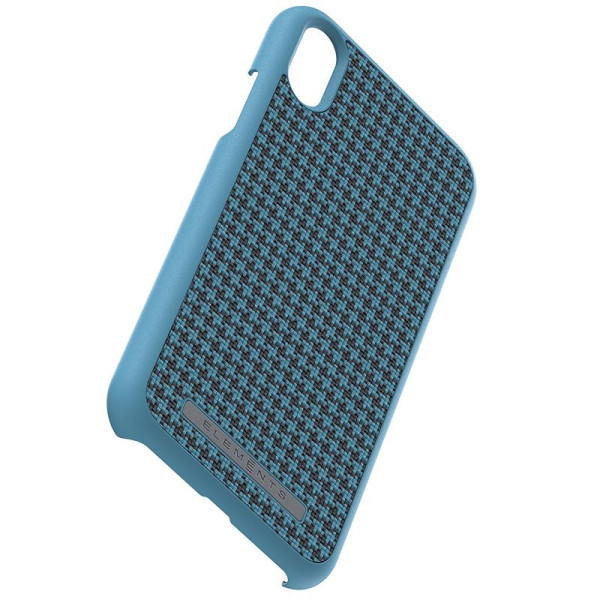 Etui Materiałowe Do iPhone XR Nordic Elements Saeson Idun Niebieski