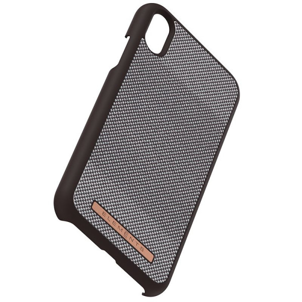 Etui Materiałowe Do iPhone XR Nordic Elements Saeson Idun Brązowy