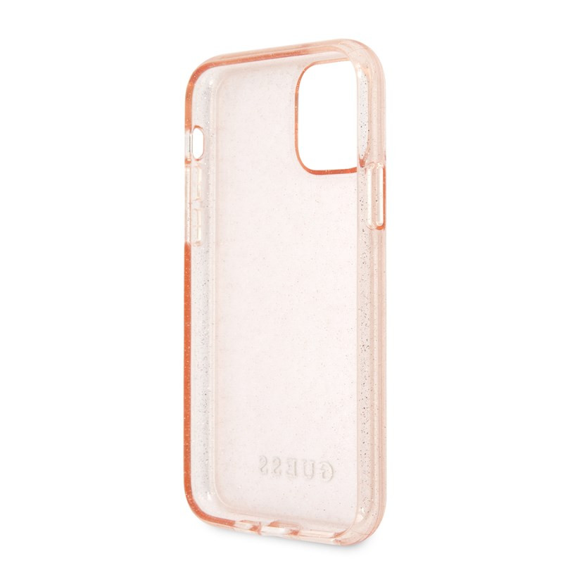 Etui Do iPhone 11 Pro Guess Glitter Case Różowy