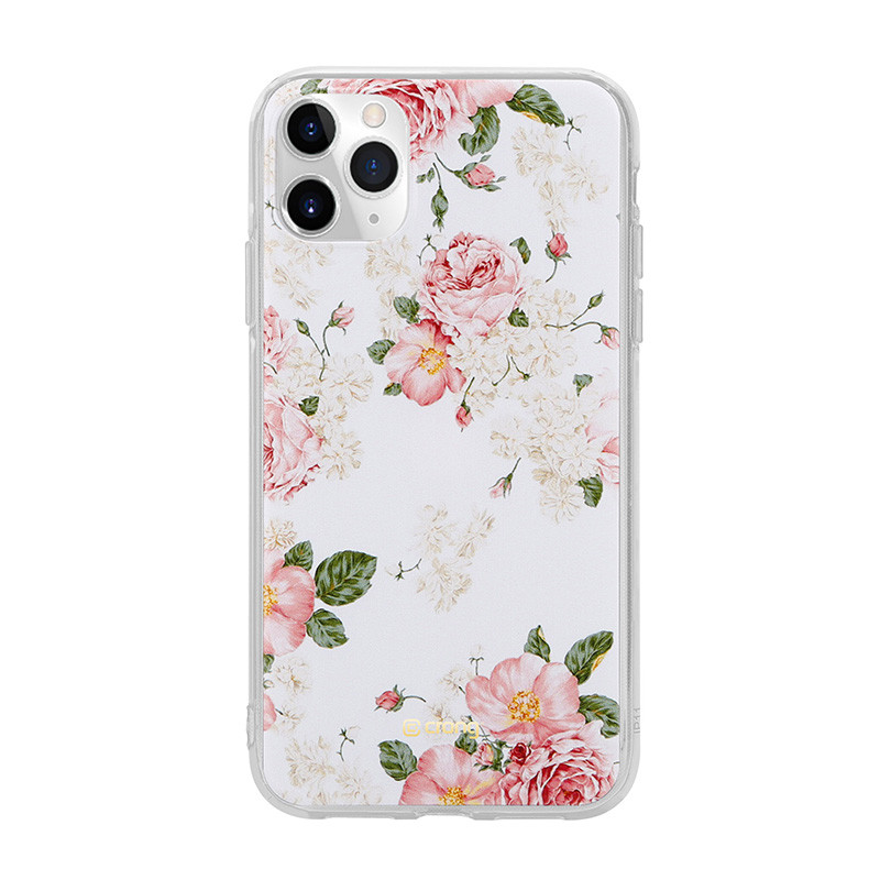 Etui Do iPhone 11 Pro Crong Flower Case Biały
