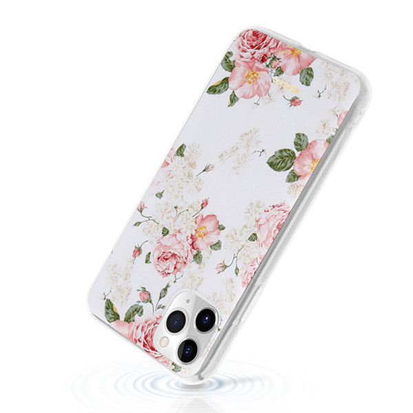Etui Do iPhone 11 Pro Crong Flower Case Biały