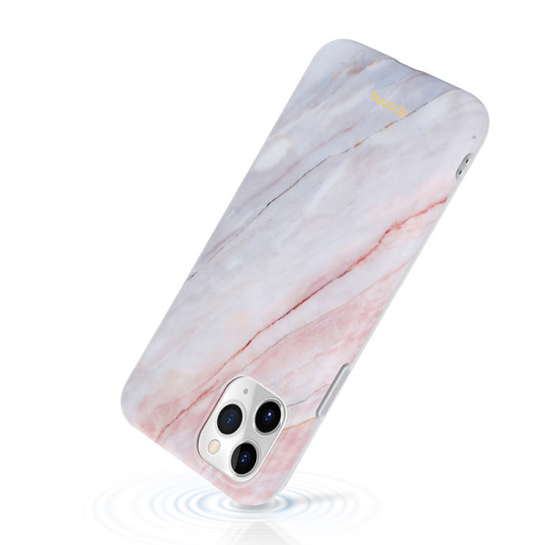 Etui Do iPhone 11 Pro Crong Marble Case Różowy