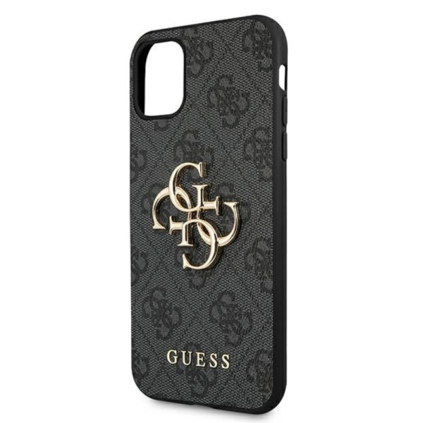 Etui Do iPhone 11 Guess 4G Big Metal Logo Szary