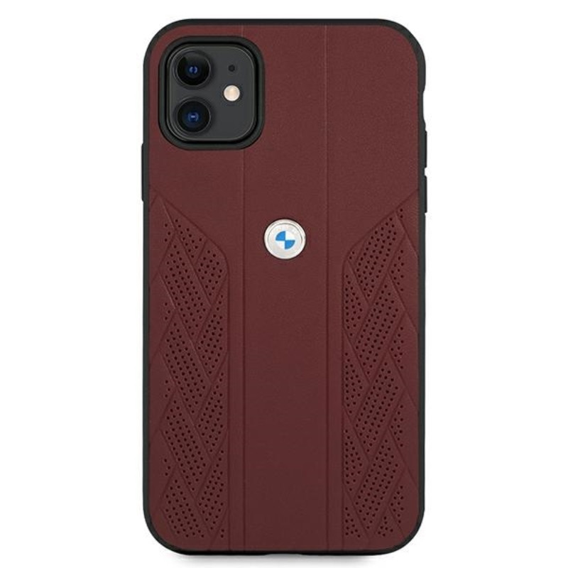 Etui Do iPhone 11 BMW Leather Curve Perforate...