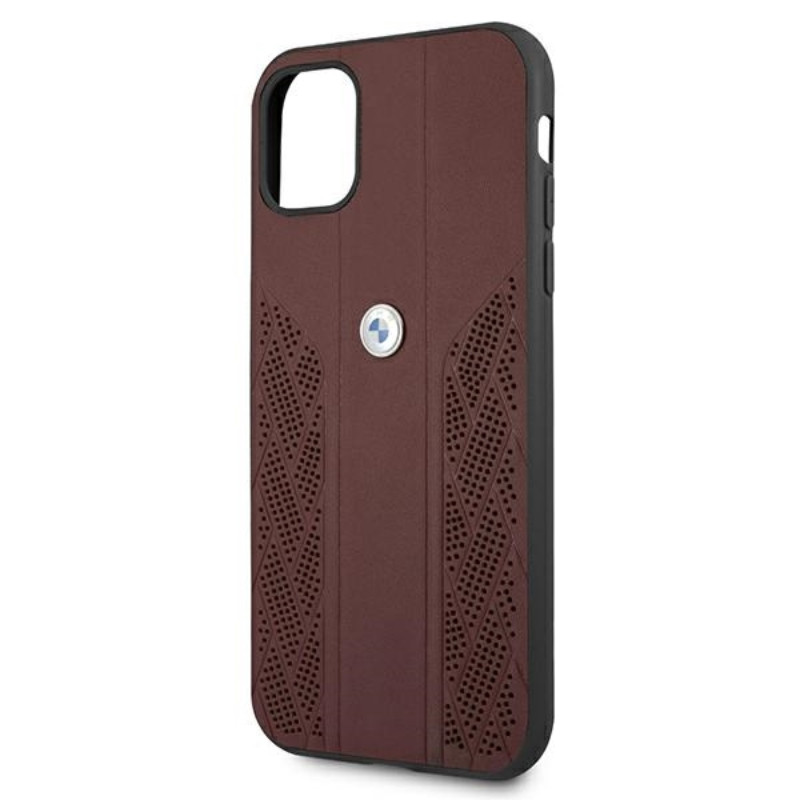 Etui Do iPhone 11 BMW Leather Curve Perforate...