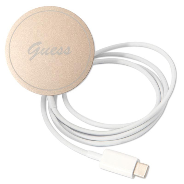 Zestaw Etui + Ładowarka MagSafe Do iPhone 11 Guess Bundle Pack MagSafe 4G Czarny