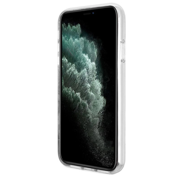 Zestaw Etui + Ładowarka MagSafe Do iPhone 11 Guess Bundle Pack MagSafe 4G Brązowy