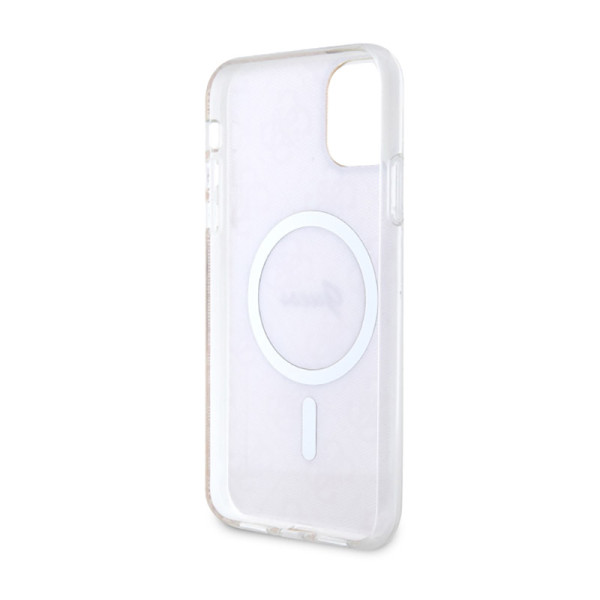 Etui Do iPhone 11 Guess 4G MagSafe Różowy