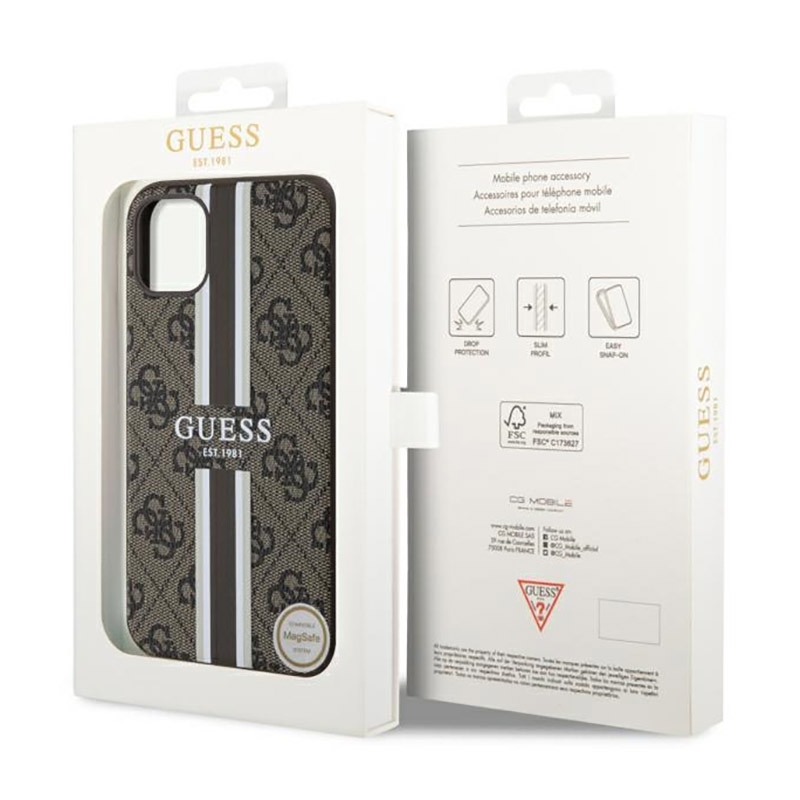 Etui Do iPhone 11 Guess 4G Printed Stripes...