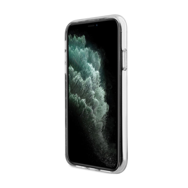 Etui Do iPhone 11 Guess Flower MagSafe Różowy