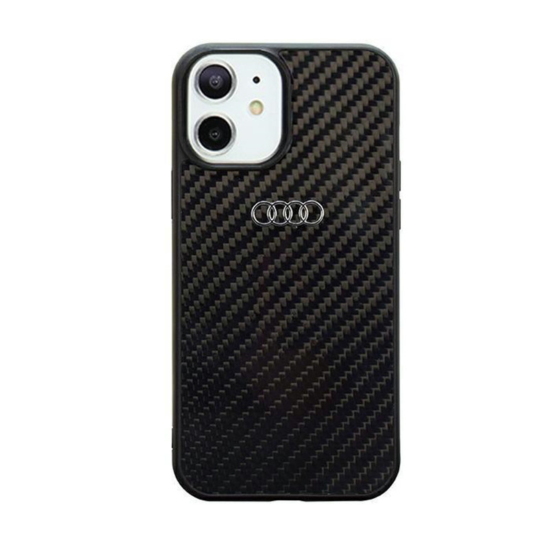 Etui Do iPhone 11 Audi Carbon Fiber Czarny