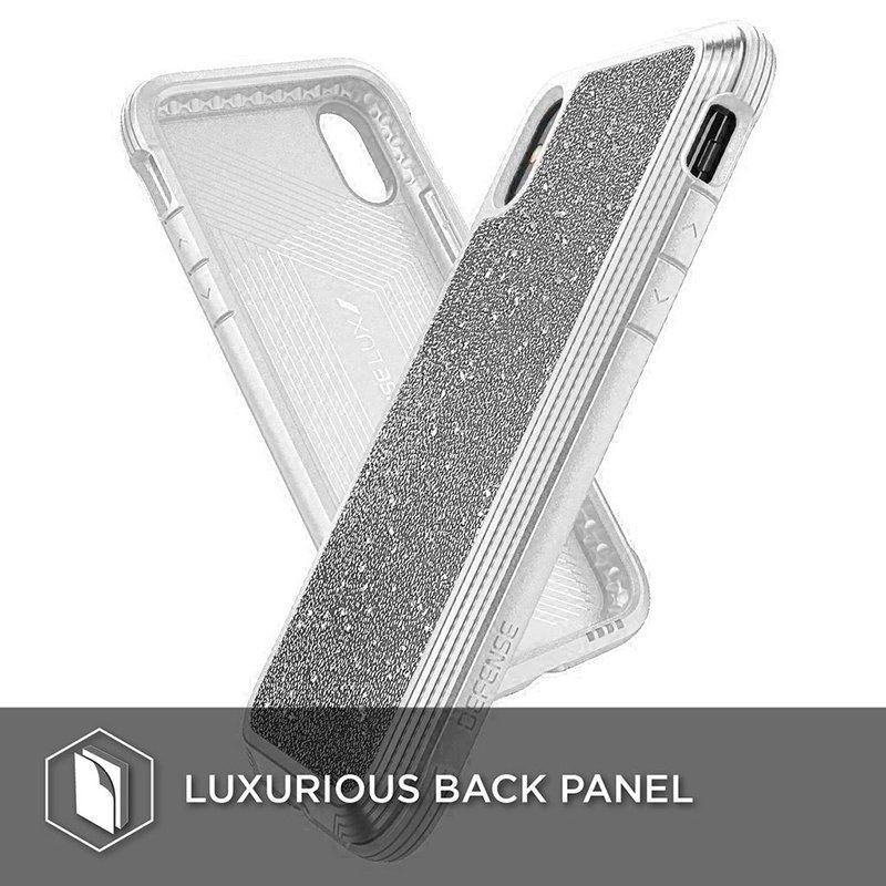 Etui Aluminiowe Do iPhone XS Max ( Drop Test 3M ) X-Doria Defense Lux Biały