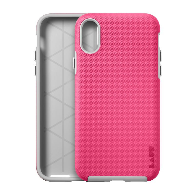 Etui Hybrydowe Do iPhone XS Max Laut Shield Różowy
