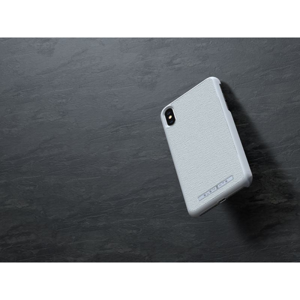Etui Materiałowe Do iPhone XS Max Nordic Elements Original Idun Szary