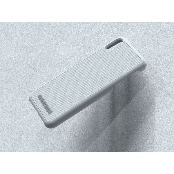 Etui Materiałowe Do iPhone XS Max Nordic Elements Original Idun Szary