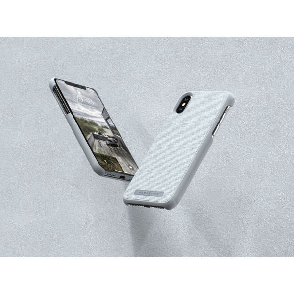 Etui Materiałowe Do iPhone XS Max Nordic Elements Original Idun Szary