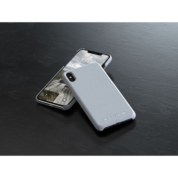 Etui Materiałowe Do iPhone XS Max Nordic Elements Original Idun Szary
