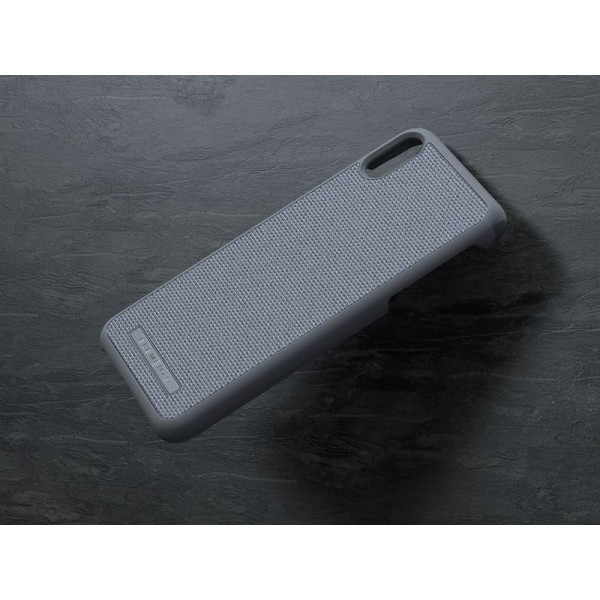 Etui Materiałowe Do iPhone XS Max Nordic Elements Original Idun Szary
