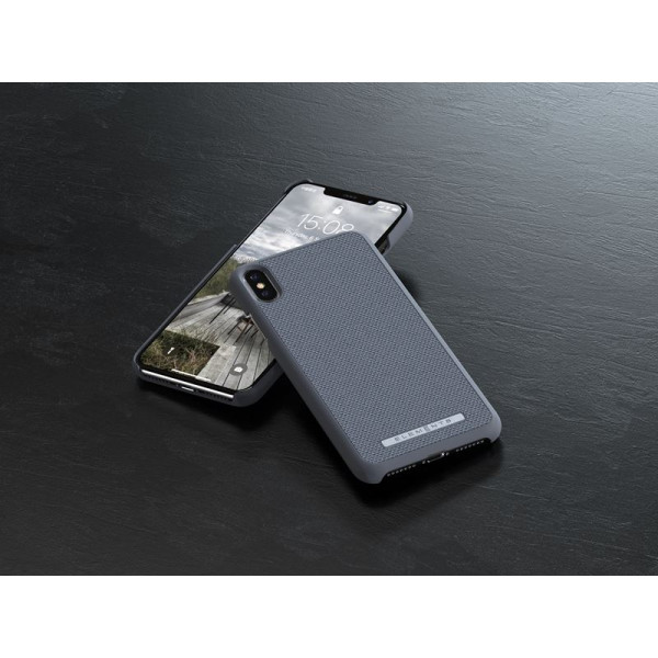 Etui Materiałowe Do iPhone XS Max Nordic Elements Original Idun Szary